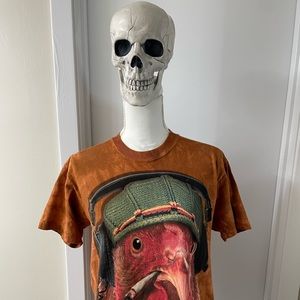 The Mountain Men’s Chicken Shirt Sz M